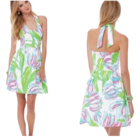 Lilly Pulitzer Dresses & Skirts - Lilly Pulitzer Ross Halter Dress